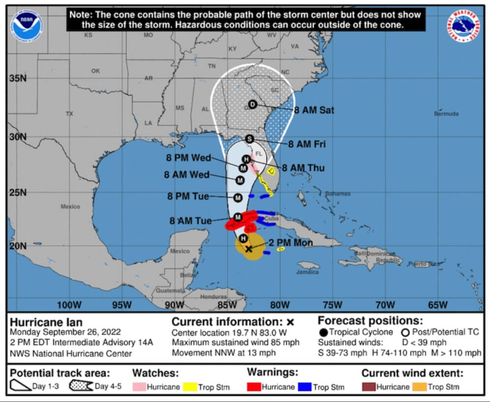 Florida Prepares for Hurricane ‘Ian’