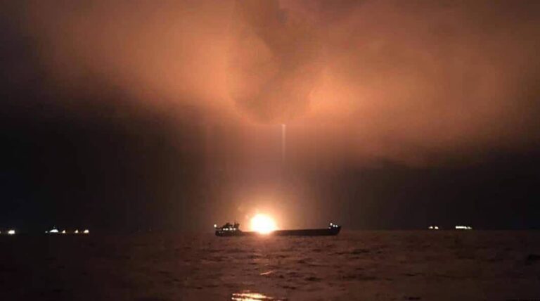 Naval Drone strike