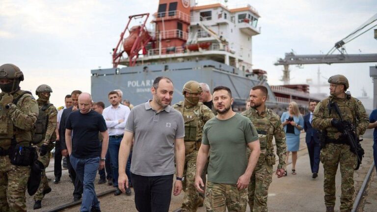 Ukraine's Revival: First Major Grain Ship