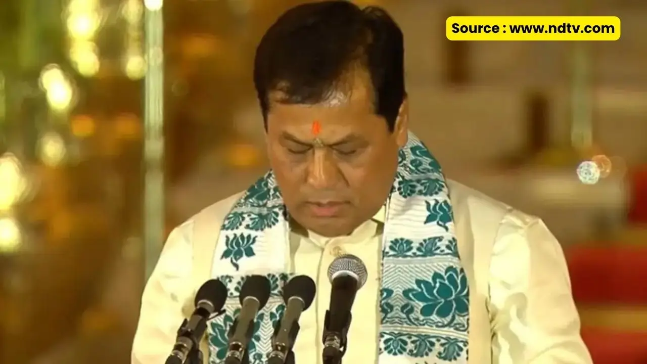 Sarbananda Sonowal Takes Oath of Office as Union Cabinet Minister for Record-Breaking Third Term